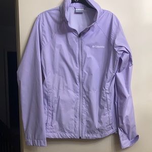 Lilac Columbia Rain Jacket
